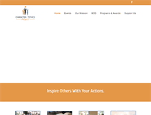 Tablet Screenshot of ethicsproject.org
